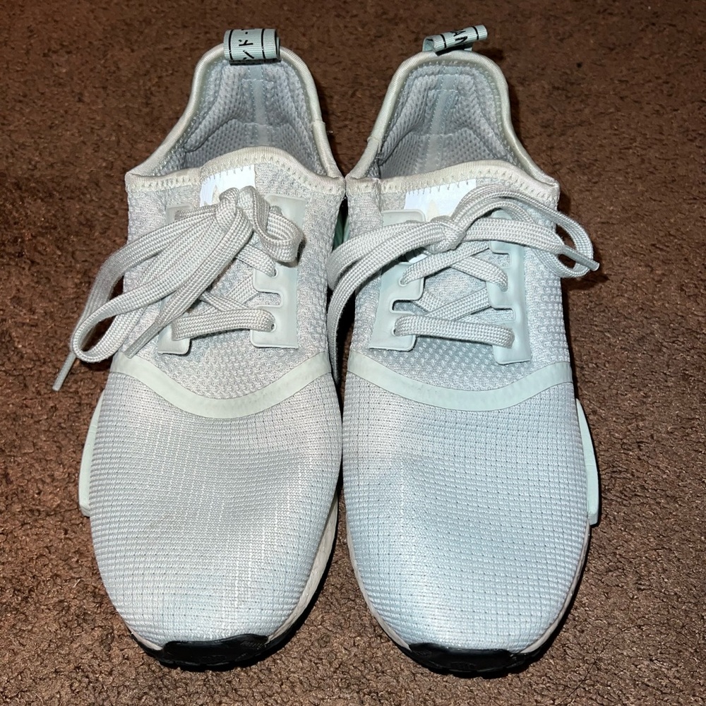 Women’s Adidas Mint Green NMD’s